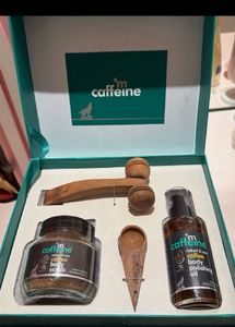 Caffeine Coffee Body Scrub &amp; Oil Set