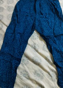 Blue Striped Kurta Set