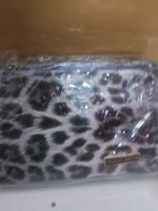 Leopard Print Clutch Bag