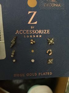 Rose Gold Plated Quirky Studs