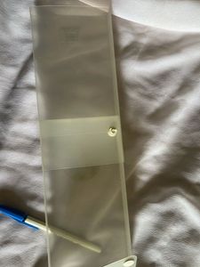 Stationary box with sliding drawer