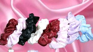 Organza Scrunchies Pack Of 12