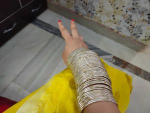 Set of Elegant Metallic Bangles