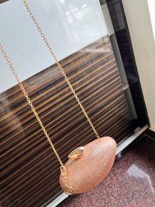 Sparkling Rose Gold Clutch