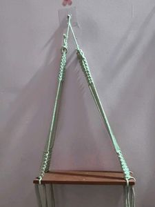 Macrame Hanging Shelf