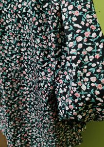 Floral Print Short Sleeve Shirt