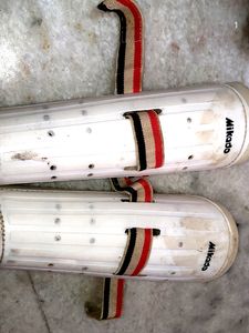Plastic Shin Guards with Soft Foam