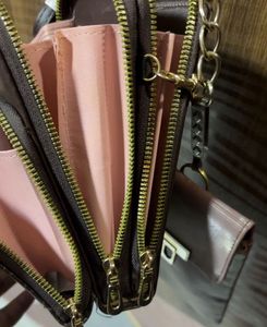 Chic Brown Crossbody Bag Set