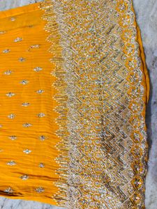 yellow party wear long suit set 😘😌