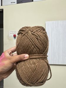 Brown Yarn Skein