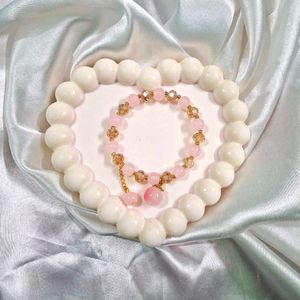 Elegant Beaded Bracelets Set (6 pcs)