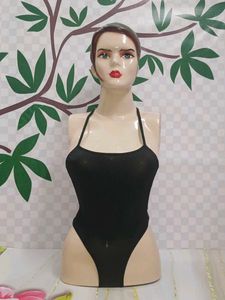 1424 Black One Piece Swimsuit