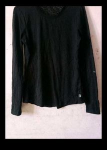 Black Long Sleeve Top
