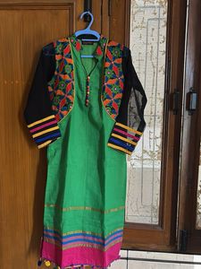 Embroidered Kurta Set new without tag