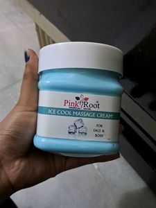 Pink Root Massage Cream For Face And Body