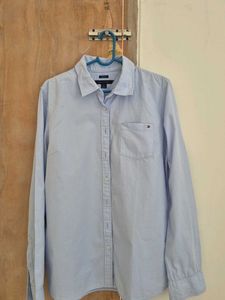Tommy Hilfiger Blue Button-Up Shirt formal