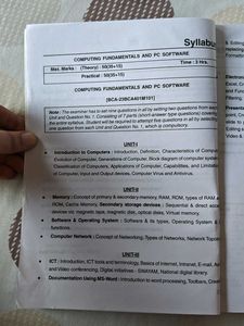 Computing Fundamentals and PC Software