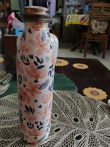 Decorative Copper Water Bottle