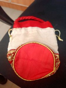 Embroidered Potli Bag