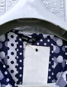 New with tag Art Korean Cute Wrap Top