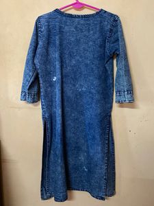 Denim Style Kurta 34-36 fit
