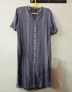Casual Striped grey kurta 🩶