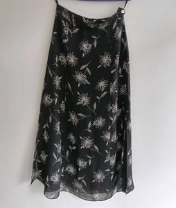 Floral Midi Skirt
