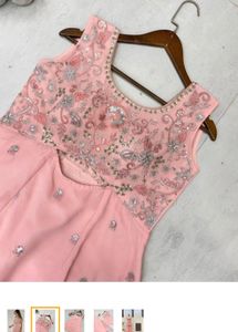 Elegant Pink Embroidered Kurta Set