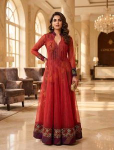 Pinterest long Stunning Red Ethnic Gown