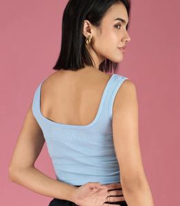 Zara Ribbed Tank Top