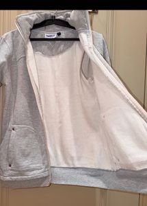 Reebok Grey Zip-Up Jacket