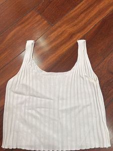 White tank top
