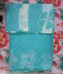 Elegant Blue Kurta Set with Dupatta