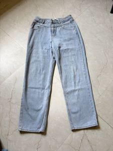 Light Wash Wide Leg Jeans