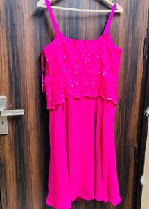 Stunning Pink Sequin Dress