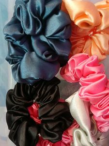 Satin Scrunchies Set 4