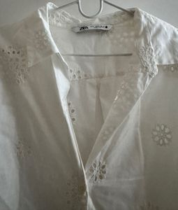 Zara - Cut out shirt