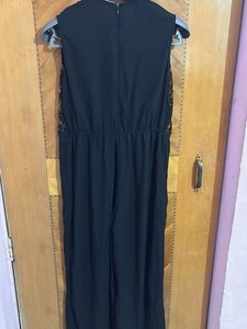 Floral Velvet Top Jumpsuit