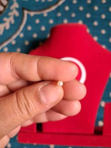 Exquisite Single Pearl nosepin