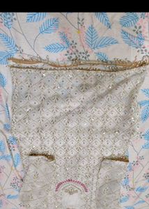 Designer Embroidered Kurta Set with Dupatta