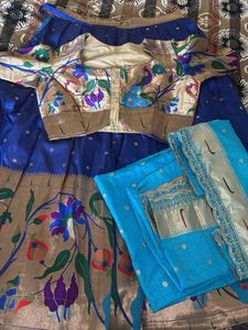 New paithani lehenga
