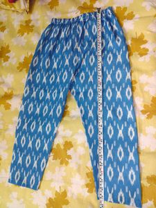 Blue Ikat Print Kurta