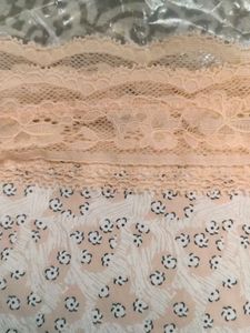 Floral Lace Trim Underwear