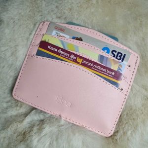 Pink Card Holder