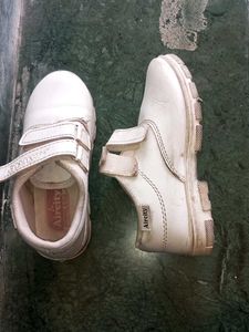 White Velcro Shoes