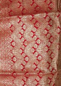 XL size Yellow Kurta Set with Red Border