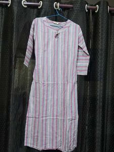 Striped Cotton Kurta