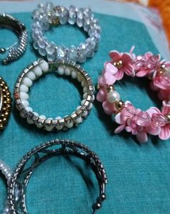 Assorted Bracelets and Watch