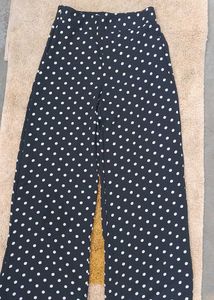 Polka Dot Wide Leg Pants