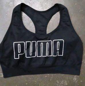Puma Black Sports Bra